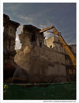 Abbruch von P&C in Wuppertal mit der Longfront