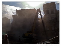 Abbruch von P&C in Wuppertal