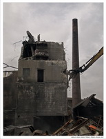 Betonabbruch mit Longfront