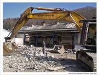 Abbrucharbeiten in Gevelsberg