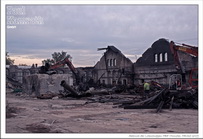 Auenwnde und Bunker des Lokschuppens Mnster