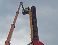 Kaminabbruch in Ldenscheid